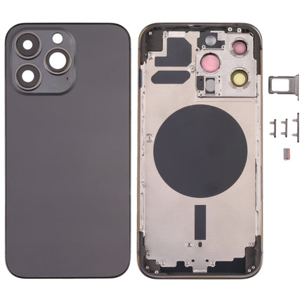 Back Housing Cover with SIM Card Tray & Side  Keys & Camera Lens for iPhone 13 Pro, For iPhone 13 Pro(with SIM Card Tray), For iPhone 13 Pro (with SIM Card Tray), For iPhone 13 Pro
