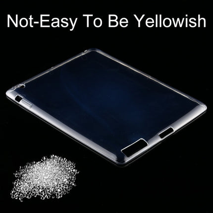 For iPad 4 / 3 / 2 3mm Shockproof Transparent Protective Case, For iPad 4 / 3 / 2
