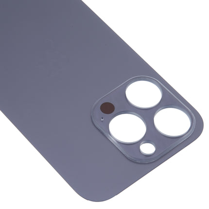 Easy Replacement Big Camera Hole Glass Back Battery Cover for iPhone 14 Pro, For iPhone 14 Pro(Not Disassemble)