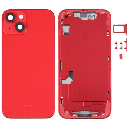 For iPhone 14 Battery Back Cover with Middle Frame / Side Keys, For iPhone 14 (with Middle Frame)