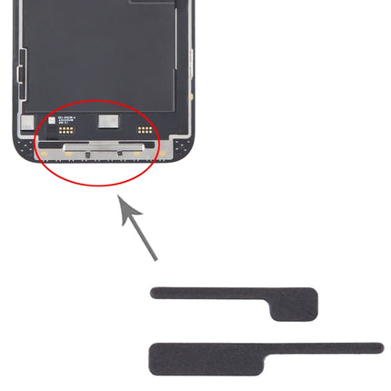 100/Set For iPhone 14 Pro Max LCD Bracket Sponge Foam Pads, For iPhone 14 Pro Max