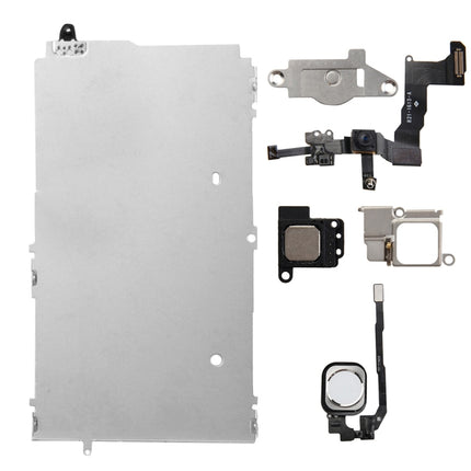 6 in 1 for iPhone 5s LCD Repair Accessories Part Set, For iPhone 5s (Black), For iPhone 5s (White)