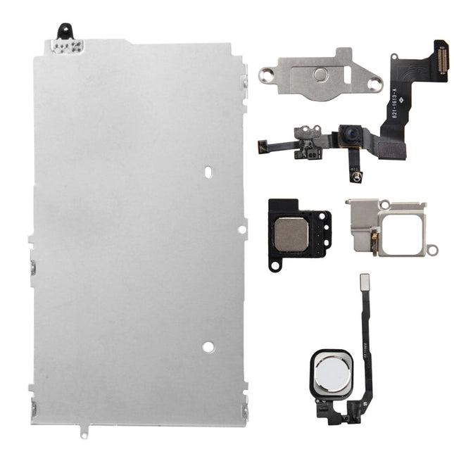 6 in 1 for iPhone 5s LCD Repair Accessories Part Set, For iPhone 5s (White), For iPhone 5s (Black)