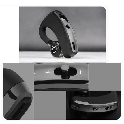 V9 Business Handsfree Wireless Bluetooth Headset CSR 4.1 with Mic for Driver Sport
