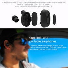 Bluedio T-talking Bluetooth Version 5.0 In-Ear Bluetooth Headset with USB Charging Cable