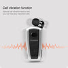 Fineblue F910 CSR4.1 Retractable Cable Caller Vibration Reminder Anti-theft Bluetooth Headset