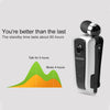 Fineblue F910 CSR4.1 Retractable Cable Caller Vibration Reminder Anti-theft Bluetooth Headset