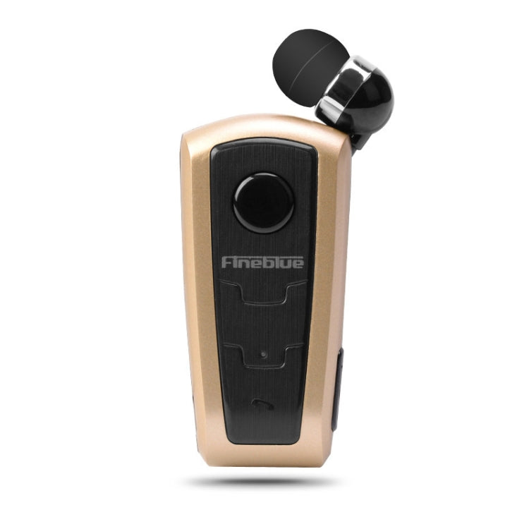 Fineblue F910 CSR4.1 Retractable Cable Caller Vibration Reminder Anti-theft Bluetooth Headset