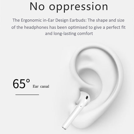 i9 Touch Wireless TWS Sport Bilateral Stereo Bluetooth 5.0 Headset with Charging Box, Touch Version, Touch Version