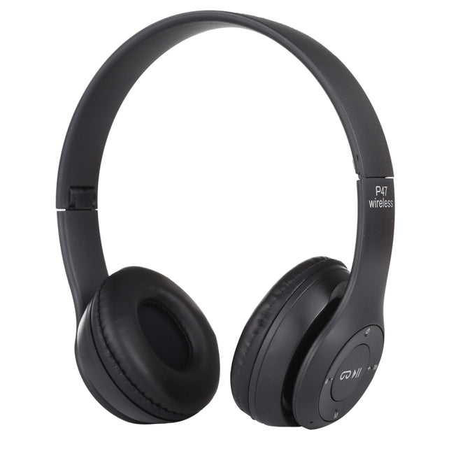 P47 Foldable Wireless Bluetooth Headphone with 3.5mm Audio Jack, Support MP3 / Call, P47 Green, P47 Black, P47 Blue, P47 Red, P47 White