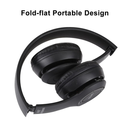 P47 Foldable Wireless Bluetooth Headphone with 3.5mm Audio Jack, Support MP3 / Call, P47 Green, P47 Black, P47 Blue, P47 Red, P47 White