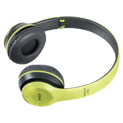 P47 Foldable Wireless Bluetooth Headphone with 3.5mm Audio Jack, Support MP3 / Call, P47 Green, P47 Black, P47 Blue, P47 Red, P47 White