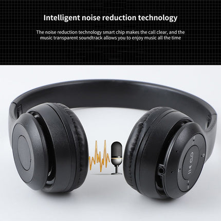 P47 Foldable Wireless Bluetooth Headphone with 3.5mm Audio Jack, Support MP3 / Call, P47 Green, P47 Black, P47 Blue, P47 Red, P47 White