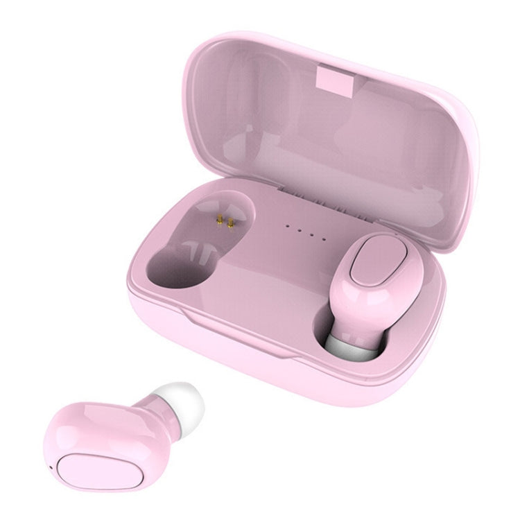 L-21 9D Sound Effects Bluetooth 5.0 Touch Wireless Bluetooth Earphone with Charging Box, Support HD Call, L-21