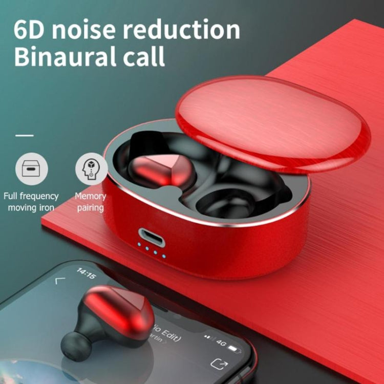 T50 6D Noise Cancelling Bluetooth V5.0 Wireless Bluetooth Headphone, Support Binaural Calls