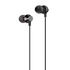 REMAX RM-560 Type-C In-Ear Stereo Metal Music Earphone with Wire Control + MIC, Support Hands-free, Not For Samsung Phones