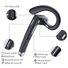 YYK-520 Single Rotatable Ear-hanging Business Bluetooth Earphone with Charging Box & Digital Display, Support Call & Redial The Last Call, YYK-520 with Charging Box