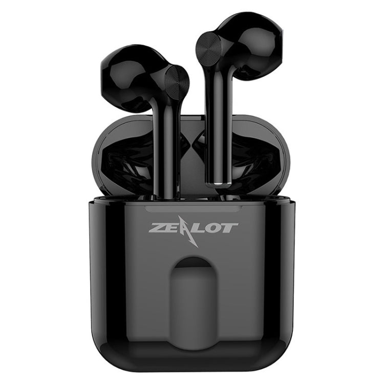 ZEALOT T2 Bluetooth 5.0 TWS Wireless Bluetooth Earphone with Charging Box, Support Touch & Call & Power Display