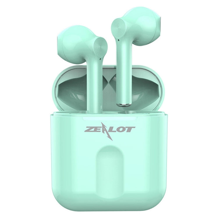 ZEALOT T2 Bluetooth 5.0 TWS Wireless Bluetooth Earphone with Charging Box, Support Touch & Call & Power Display