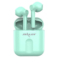 ZEALOT T2 Bluetooth 5.0 TWS Wireless Bluetooth Earphone with Charging Box, Support Touch & Call & Power Display