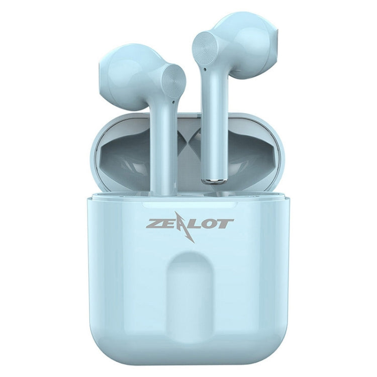 ZEALOT T2 Bluetooth 5.0 TWS Wireless Bluetooth Earphone with Charging Box, Support Touch & Call & Power Display