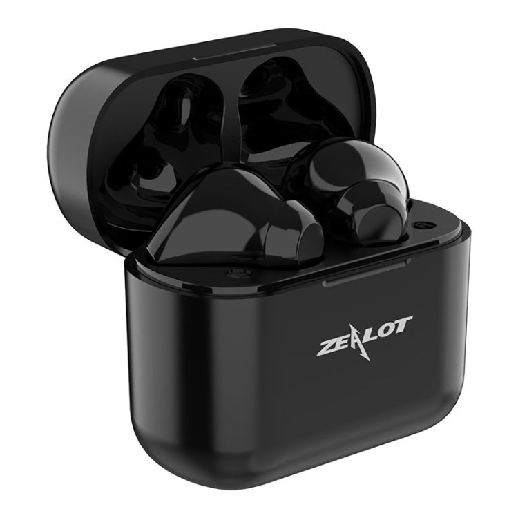 ZEALOT T3 Bluetooth 5.0 TWS Wireless Bluetooth Earphone with Charging Box, Support Touch & Call & Power Display