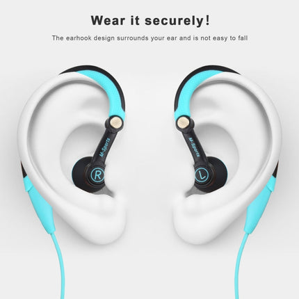 Mucro MB-232 Running In-Ear Sport Earbuds Earhook Wired Stereo Headphones for Jogging Gym