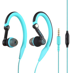 Mucro MB-232 Running In-Ear Sport Earbuds Earhook Wired Stereo Headphones for Jogging Gym