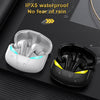 awei T35 Bluetooth V5.0 Ture Wireless Sports Game Dual Mode IPX5 Waterproof TWS Headset with Charging Case