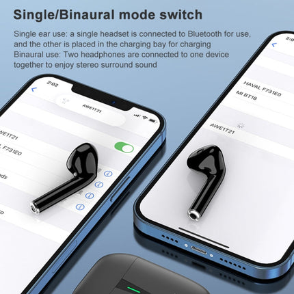 awei T21 Bluetooth V5.0 Ture Wireless Sports TWS Headset with Charging Case