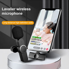 8 Pin Interface Live Broadcast Wireless Lavalier Microphone, 8 Pin