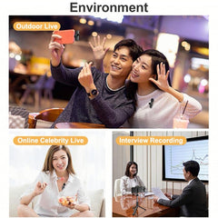 8 Pin Interface Live Broadcast Wireless Lavalier Microphone, 8 Pin