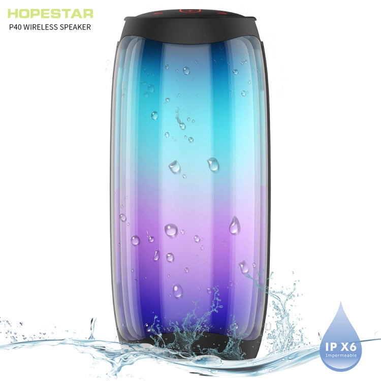 HOPESTAR P40 Bluetooth 5.0 Portable Waterproof Wireless Bluetooth Speaker, P40 (Black), P40 (Blue)