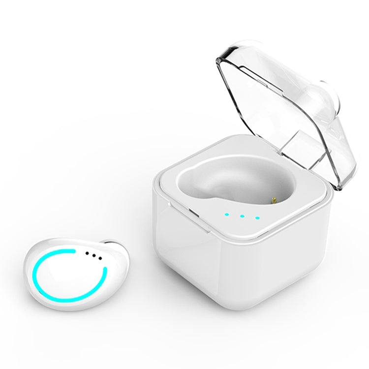 M-B8 Bluetooth 5.0 Mini Invisible In-ear Stereo Wireless Bluetooth Earphone with Charging Box