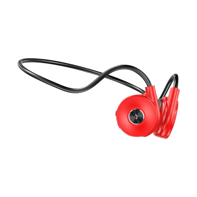 M-1 Back-mounted Touch Noise Reduction Bone Conduction Bluetooth Earphone with Detachable Microphone