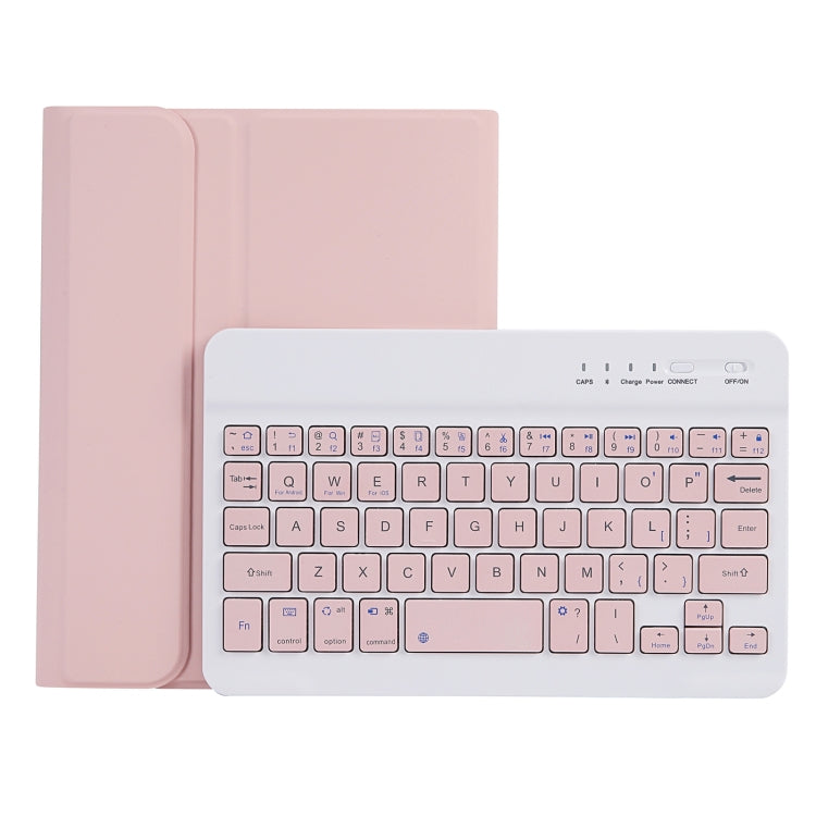 C06B Ultra-thin Candy Colors Bluetooth Keyboard Tablet Case for iPad mini 6 / mini 7 , with Stand & Pen Slot