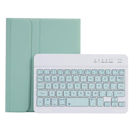 C06B Ultra-thin Candy Colors Bluetooth Keyboard Tablet Case for iPad mini 6 / mini 7 , with Stand & Pen Slot