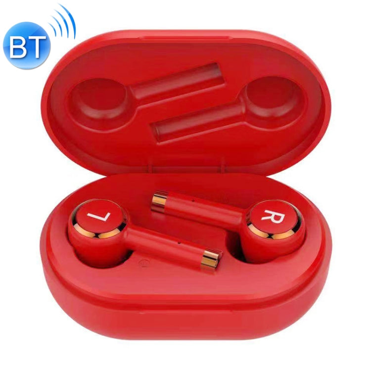 L2 TWS Stereo Bluetooth 5.0 Wireless Earphone with Charging Box, Support Automatic Pairing