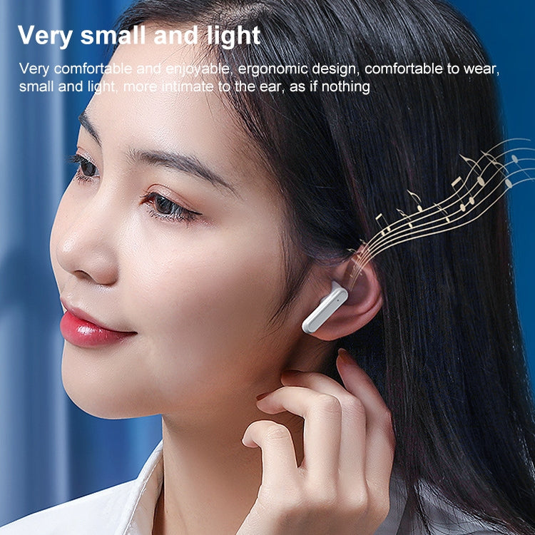 V9 Mirror Noodle Wireless Bluetooth Earphone with Charging Compartment