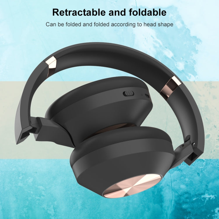 Mucro L36 Foldable Bluetooth Headset with SD Card Slot & Storage Box