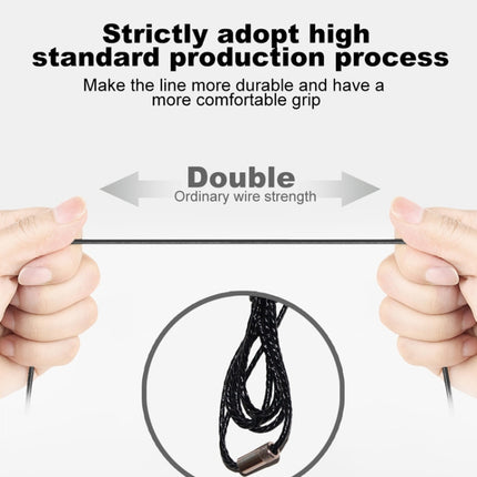 T33 3.5mm Interface Music Call Motorcycle Helmet Wired Headphone, Length: 1.2m