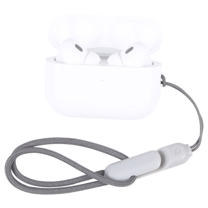 For Apple AirPods Pro 2 Wireless Bluetooth Earphone Anti-Lost Rope Phone Case Lanyard, High-Grade Grey