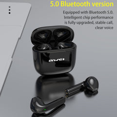 awei T26 Pro TWS Bluetooth V5.0 Ture Wireless Sports Headset with Charging Case, T26 Pro