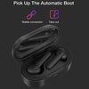 DT-5 IPX Waterproof Bluetooth 5.0 Wireless Bluetooth Earphone with Magnetic Charging Box, Support Call & Power Bank Function, DT-5