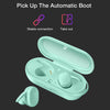 DT-7 IPX Waterproof Bluetooth 5.0 Wireless Bluetooth Earphone with 300mAh Magnetic Charging Box, Support Call, DT-7