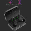 DT-14 Wireless Two Ear Bluetooth Headset Supports Touch & Smart Magnetic Charging & Power On Automatic Pairing