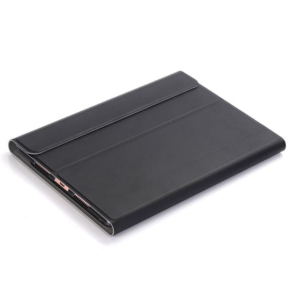 A09 Bluetooth 3.0 Ultra-thin ABS Detachable Bluetooth Keyboard Leather Tablet Case for iPad Air / Pro 10.5 inch (2019), with Holder