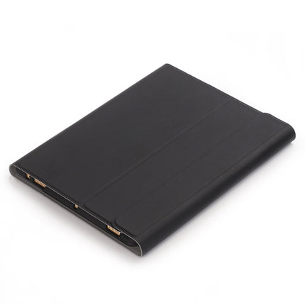 A09B Bluetooth 3.0 Ultra-thin ABS Detachable Bluetooth Keyboard Leather Tablet Case for iPad Air / Pro 10.5 inch (2019), with Pen Slot & Holder