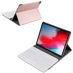 A11 Bluetooth 3.0 Ultra-thin ABS Detachable Bluetooth Keyboard Leather Tablet Case for iPad Air 4 / Air 5 / Pro 11 inch 2022 / 2021 / 2020 / 2018, with Holder, For iPad Air 4 / Air 5 / Pro 11 inch 2022 / 2021 / 2020 / 2018