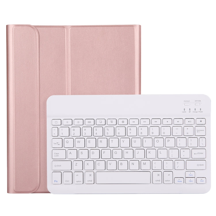 A11B Bluetooth 3.0 Ultra-thin ABS Detachable Bluetooth Keyboard Leather Tablet Case for iPad Pro 11 inch （2018）, with Pen Slot & Holder, For iPad Pro 11 inch (2018)